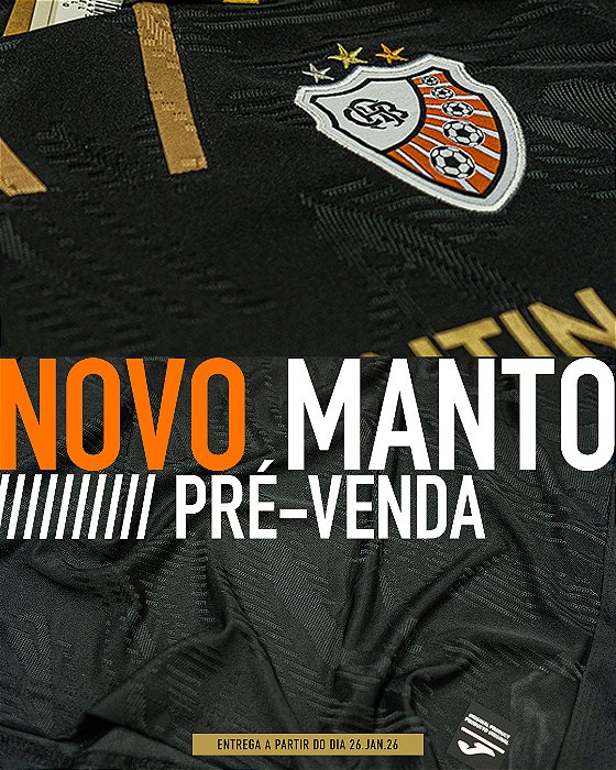 CAMISA OFICIAL PRETA 2026