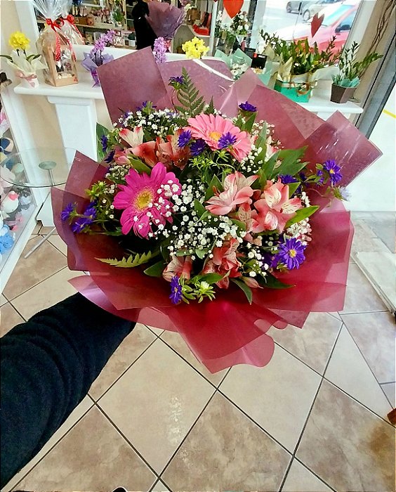 Buquê misto Rosa