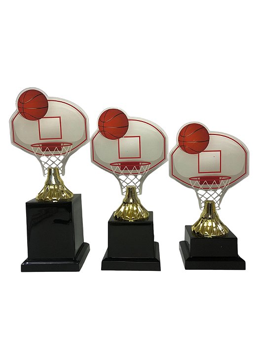 Troféu Basquete Acrílico