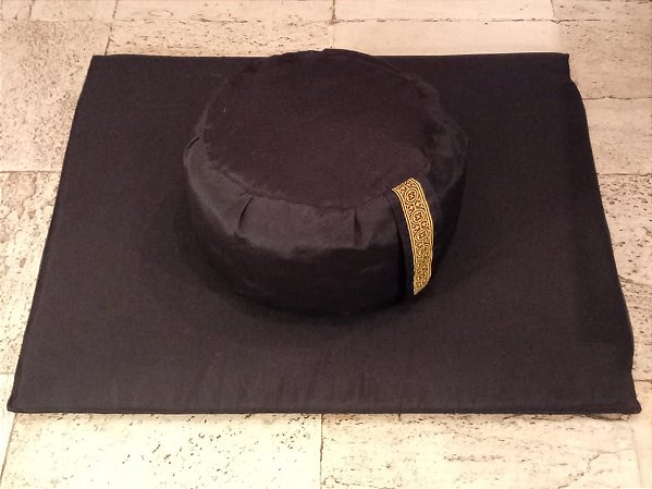 KIT ZAFU + ZABUTON  Preto