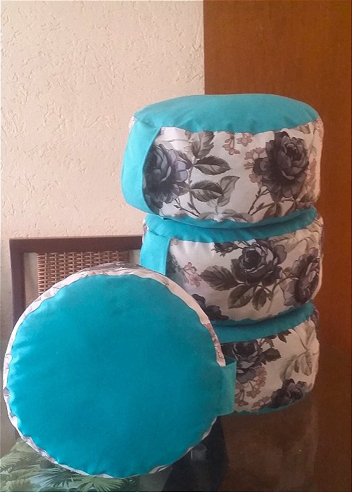 Kit com 8 Zafus