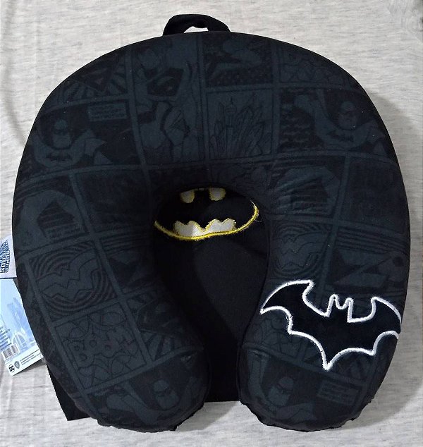 Almofada para Pescoço com Espuma Viscoelástica da Liga da Justiça Batman com Capa