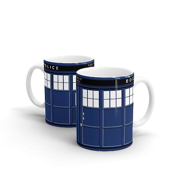 Caneca em Cerâmica Doctor Who Tardis 350 ml - 1 unid.