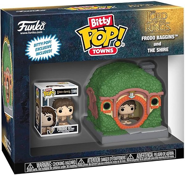 Funko Bitty Pop! Town - The Lord Of The Rings Frodo Baggins and The Shire