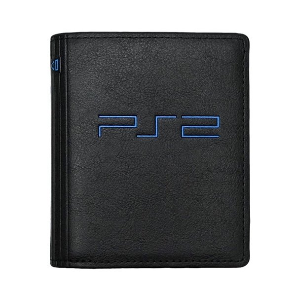 Carteira Nerd Playstation 2 - PS2 Fat Style - Couro PU