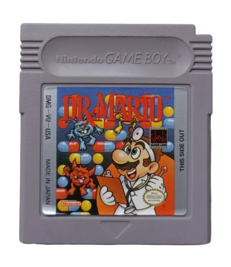 Cartucho Dr Mario Game Boy Original Playtronic - No Estado!