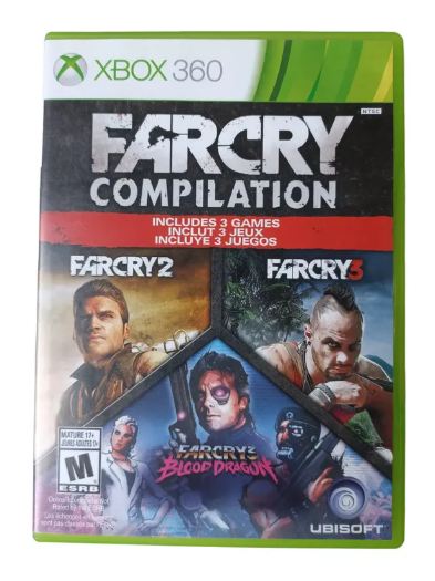 Jogo Far Cry Compilation Xbox 360 Original Triplo Completo