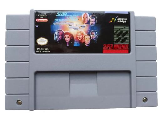 Star Trek Futures Past Snes Super Nintendo Repro Completo Cib