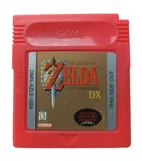 Zelda Links Awakening Dx Game Boy Cartucho Repro No Estado