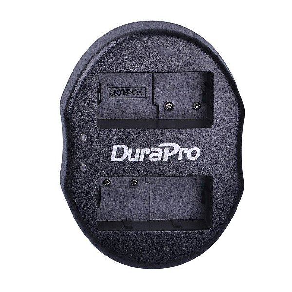 Carregador de Bateria Panasonic DMW-BLC12 Duplo DuraPro
