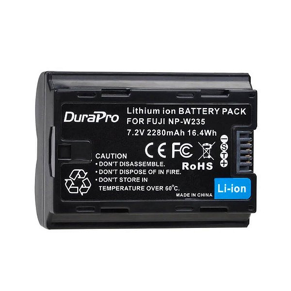 Bateria Fujifilm NP-W235 DuraPro 2280mah 7.2v