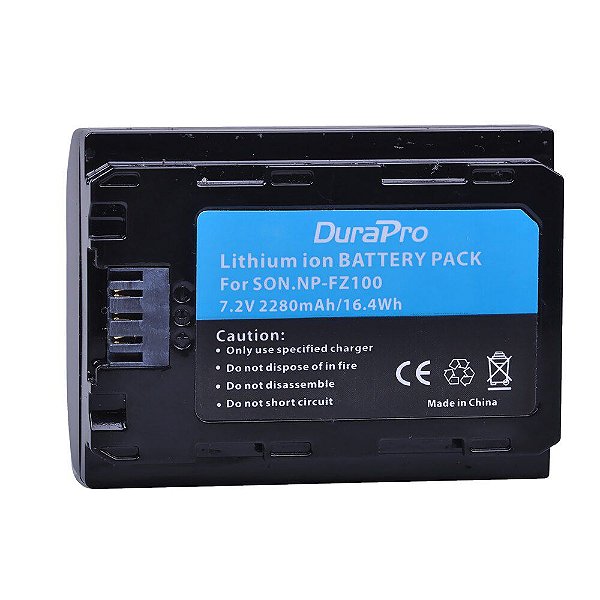 Bateria Sony NP-FZ100 Durapro 2280mAh 7,2V