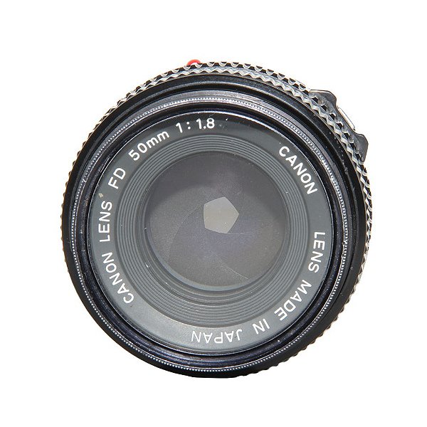 Lente Canon FD 50mm 1.8 - Seminovo
