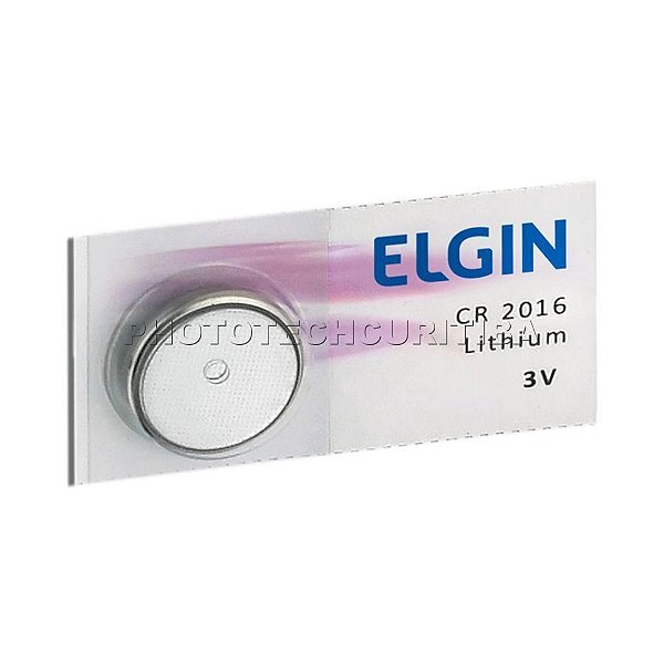 Bateria CR2016 3V Elgin
