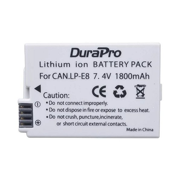 Bateria Canon LP-E8 DuraPro 1800mAh 7,4V
