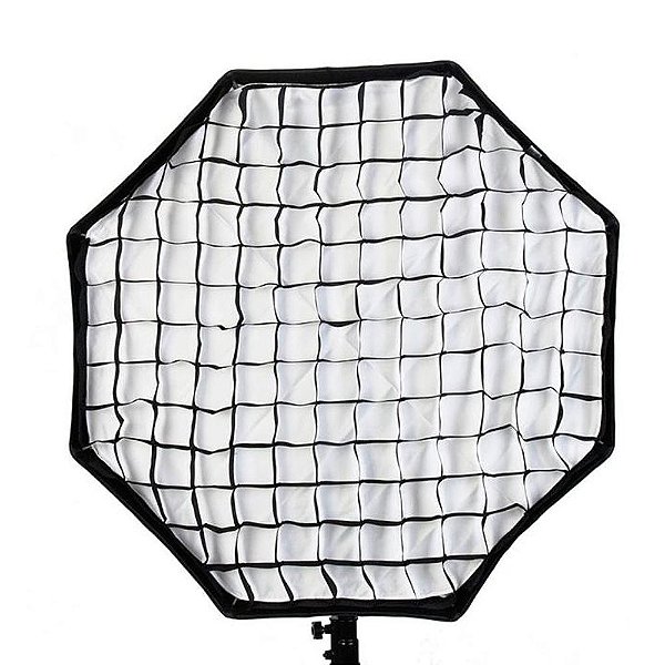 Grid para Softbox Octagonal 80cm Colmeia de Luz com Velcro para Estúdio Fotográfico