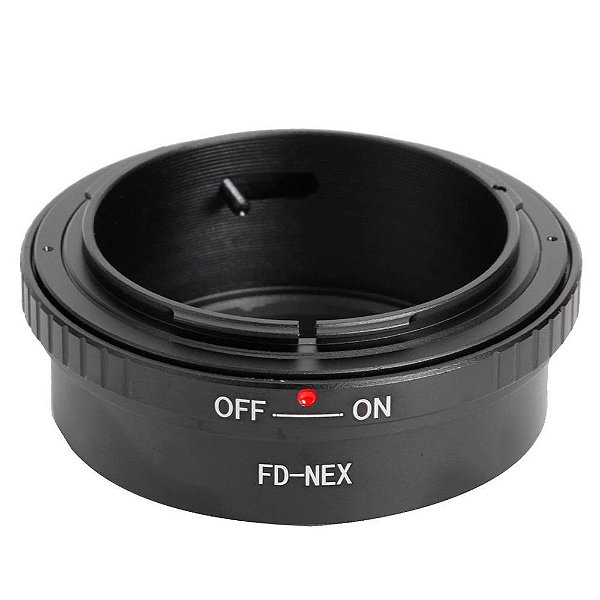 Adaptador de Lente Canon Analógica Para Câmera Sony FD-NEX