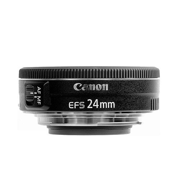 Lente Canon EF-S 24mm f/2.8 STM - Seminovo