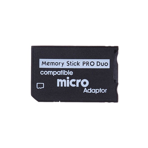 Adaptador de Cartão Memory Stick Pro Duo para Micro SD