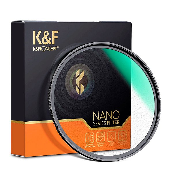 Filtro Black Mist 43mm K&F Concept 1/4 Série Nano-X
