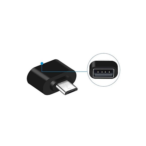 Adaptador USB Tipo A para Micro USB OTG