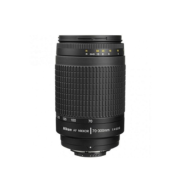 Lente Nikon 70-300mm AF Zoom-Nikkor f/4-5.6G - Seminovo