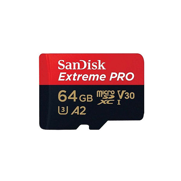 Cartão Micro Sd SanDisk Extreme Pro 64GB 200 MB/s SDXC UHS-I 4k Original