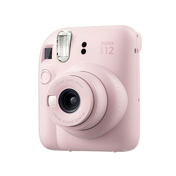 Câmera Instax Mini 12 Rosa Flor Fujifilm