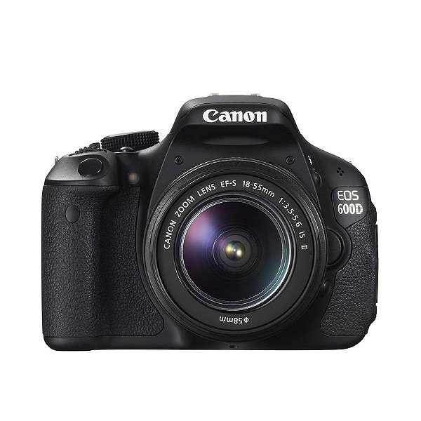 Câmera Canon EOS 600D + 18-55mm - Seminovo