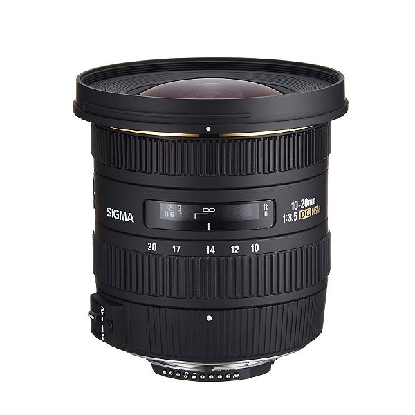 Lente Sigma 10-20mm f/3.5 EX DC HSM para Nikon - Seminovo