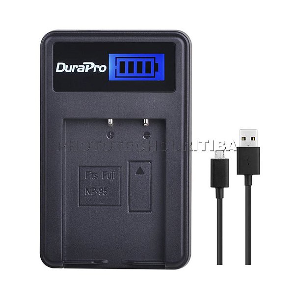 Carregador de Bateria Fujifilm NP-95 Digital DuraPro Modelo BC-95A