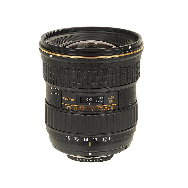 Lente Tokina AT-X PRO 11-16mm F2.8 (IF) DX II para Nikon - Seminovo