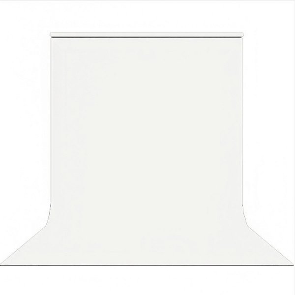 Fundo Infinito Para Estúdio Papel Branco Greika 2,72x10 Metros - Super Branco