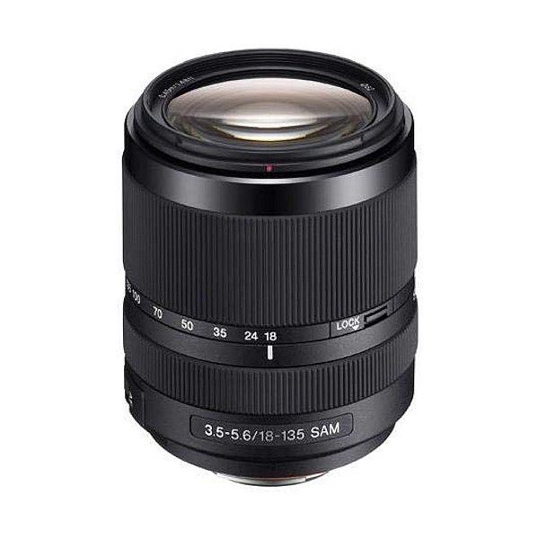Lente Sony 18-135mm oss e 3.5-5.6   E-Mount - Seminovo