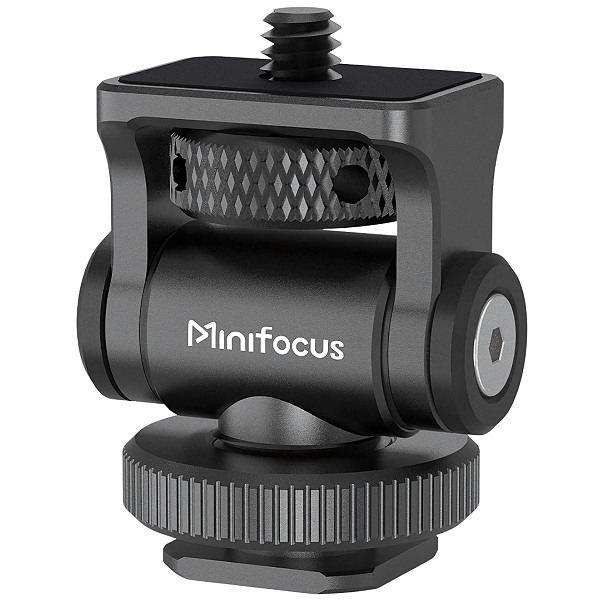 Minifocus Suporte Para Iluminador e Microfone Com Sapata