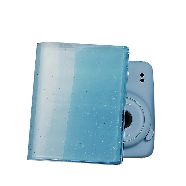 Álbum Fotográfico Para Câmera Instax Mini Azul ou Roxo