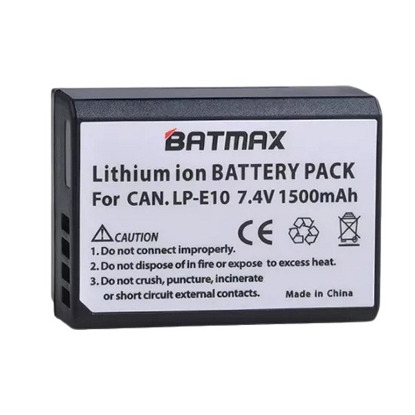 Bateria Canon LP-E10 BATMAX 1500mAh 7.4V