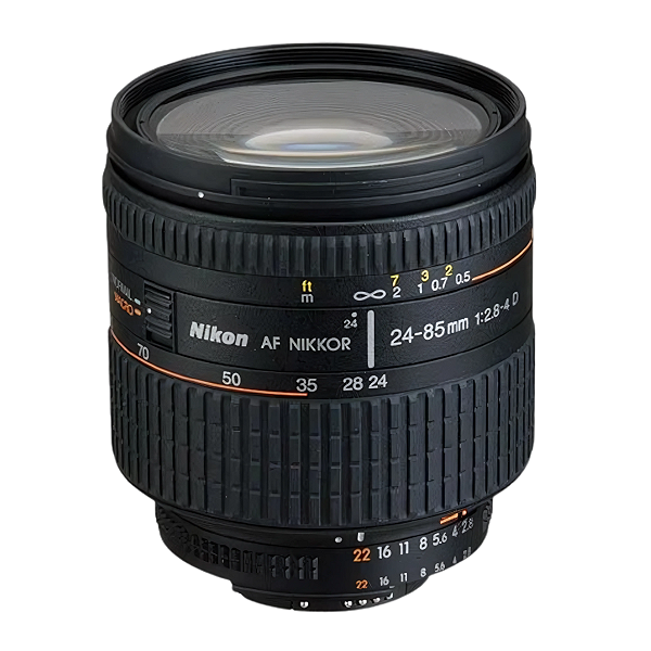 Lente Nikon 24-85mm f/2.8-4D IF AF Nikkor - Seminovo