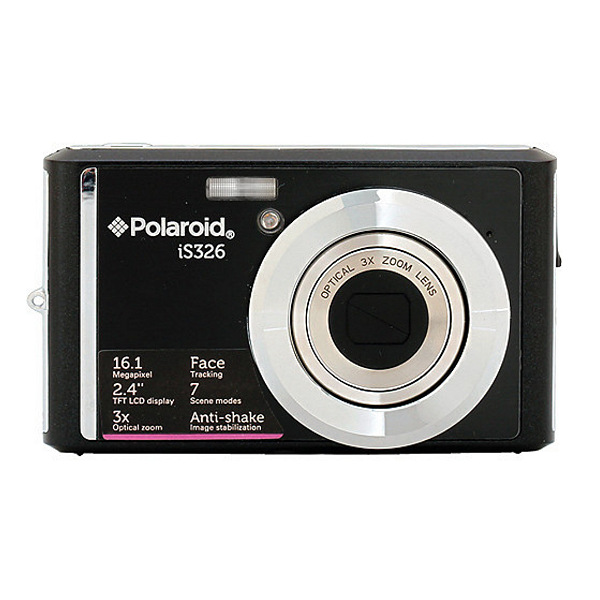 Câmera Digital Polaroid iS326 (preta) - Seminovo
