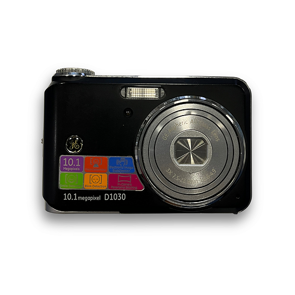 Câmera Digital GE D1030 (Preto) - Seminovo