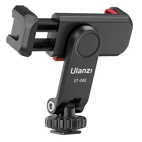 Suporte Celular Multifuncional Ulanzi Sapata Fria Preto ST-06S