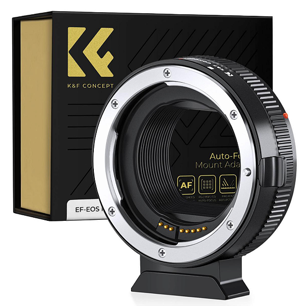Adaptador K&F Concept EF EF-S Para EOS R II AF EF-R