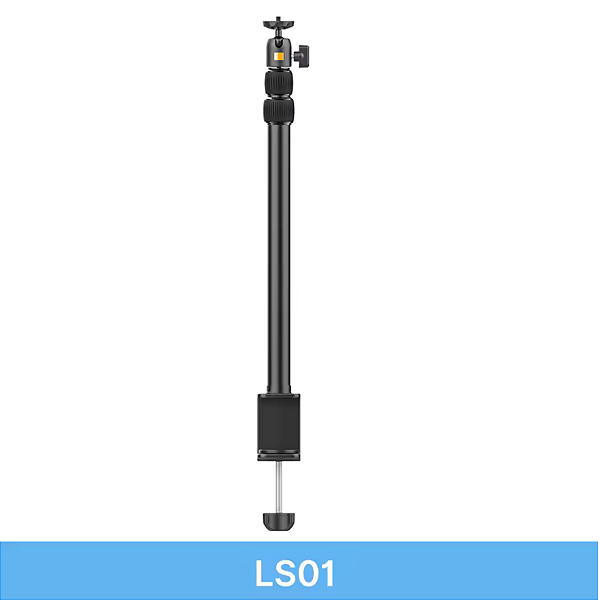 Barra com Garra para Mesa e Ball Head para Iluminação LS01