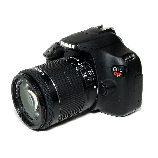 Câmera Canon EOS Rebel T5 + 18-55mm - Seminovo