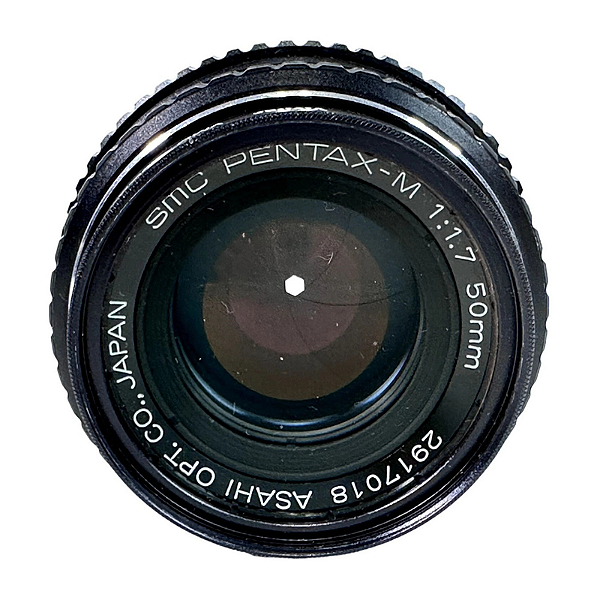Lente Pentax 50mm f/1.7 Asahi SMC - Seminovo