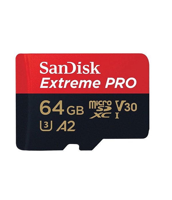 Cartão Micro Sd Sandisk Extreme Pro 64gb Class 10 170 Mb/s Microsdxc Uhs-i 4k Uhd Original