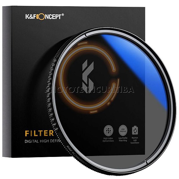 Filtro Cpl 49mm K&F Concept Filtro Polarizador KF01-1310
