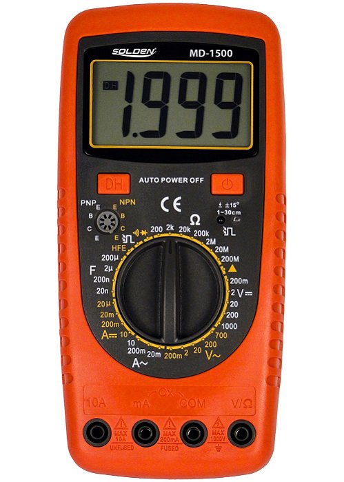 MULTÍMETRO DIGITAL MD-1500