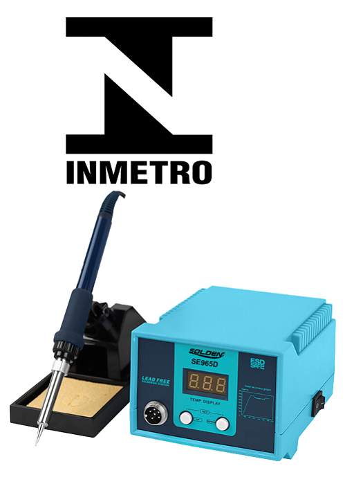 ESTAÇÂO DE SOLDA PROFISSIONAL SE-965 SOLDEN 127V ou 220V