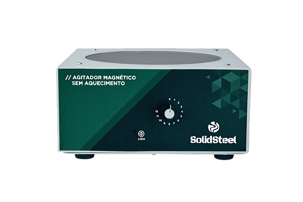 AGITADOR MAGNÉTICO ANALÓGICO SEM AQUECIMENTO BIVOLT 10L